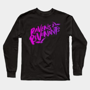 Ravens & Revenants - Purple Long Sleeve T-Shirt